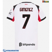 Fotballdrakt Dame AC Milan Santiago Gimenez #7 Bortedrakt 2025-26 Kortermet